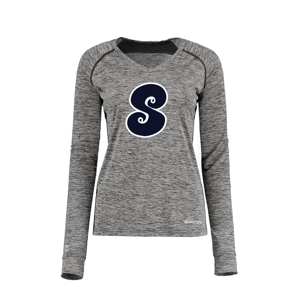 Ladies Electric Long Sleeve Shirt