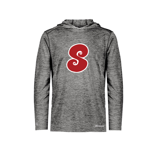 [FOLHCGBK-AS-LOGO2] Decker Men's Charge Hoodie (Adult S, Black, Logo 2)