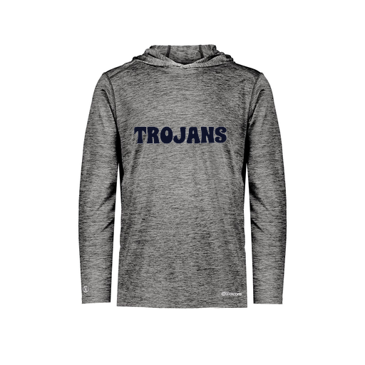 [FOLHCGBK-YS-LOGO3] Decker Youth Charge Hoodie (Youth S, Black, Logo 3)